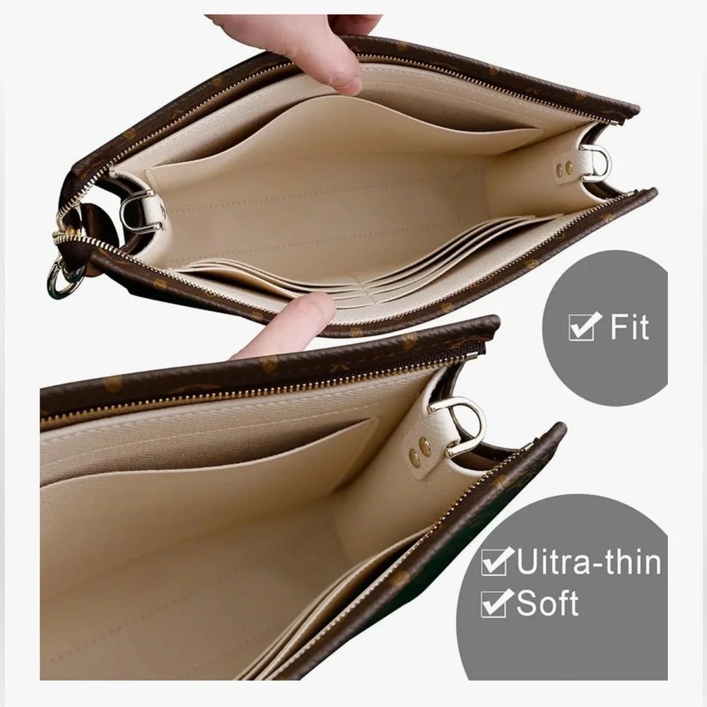 Toiletry 26 Insert With D-Rings! Great Quality!